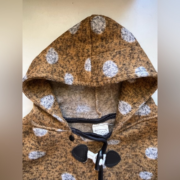 Vintage style Kids Fleece Poncho Cape - Picture 10 of 14